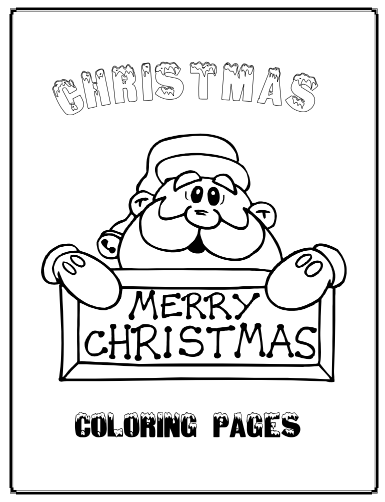 Kids Christmas Themed Coloring Book